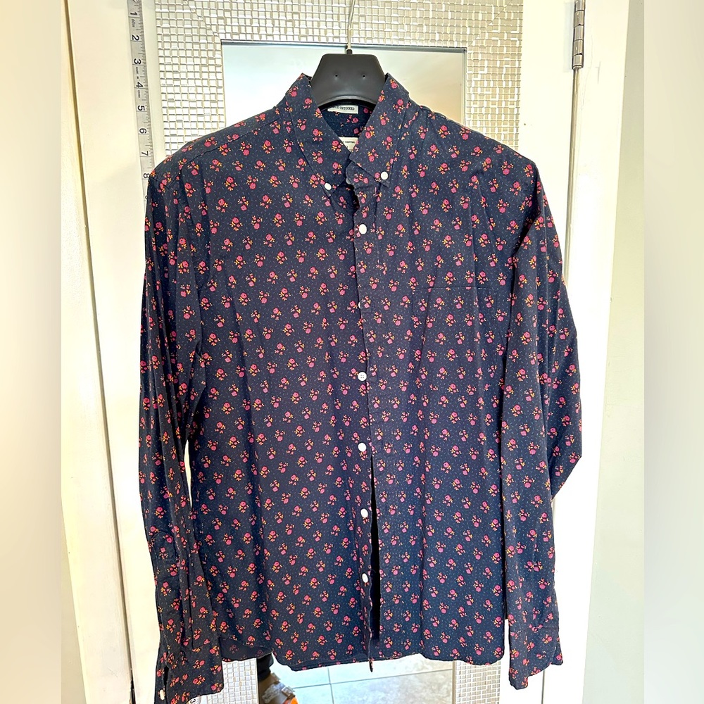 GUC floral dress shirt